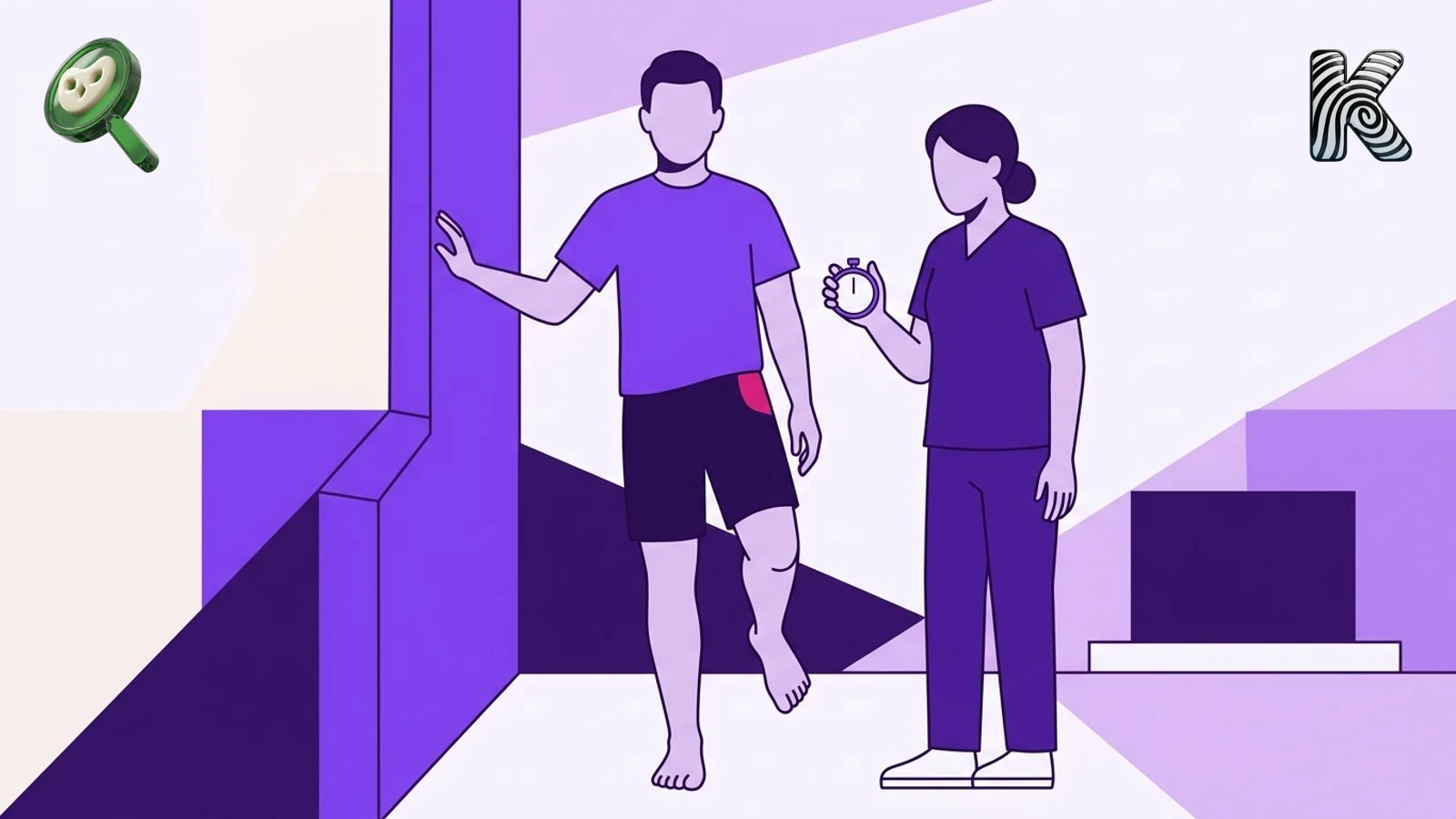 Appui unipodal 30 secondes : confirmer une tendinopathie fessière sans poser la main