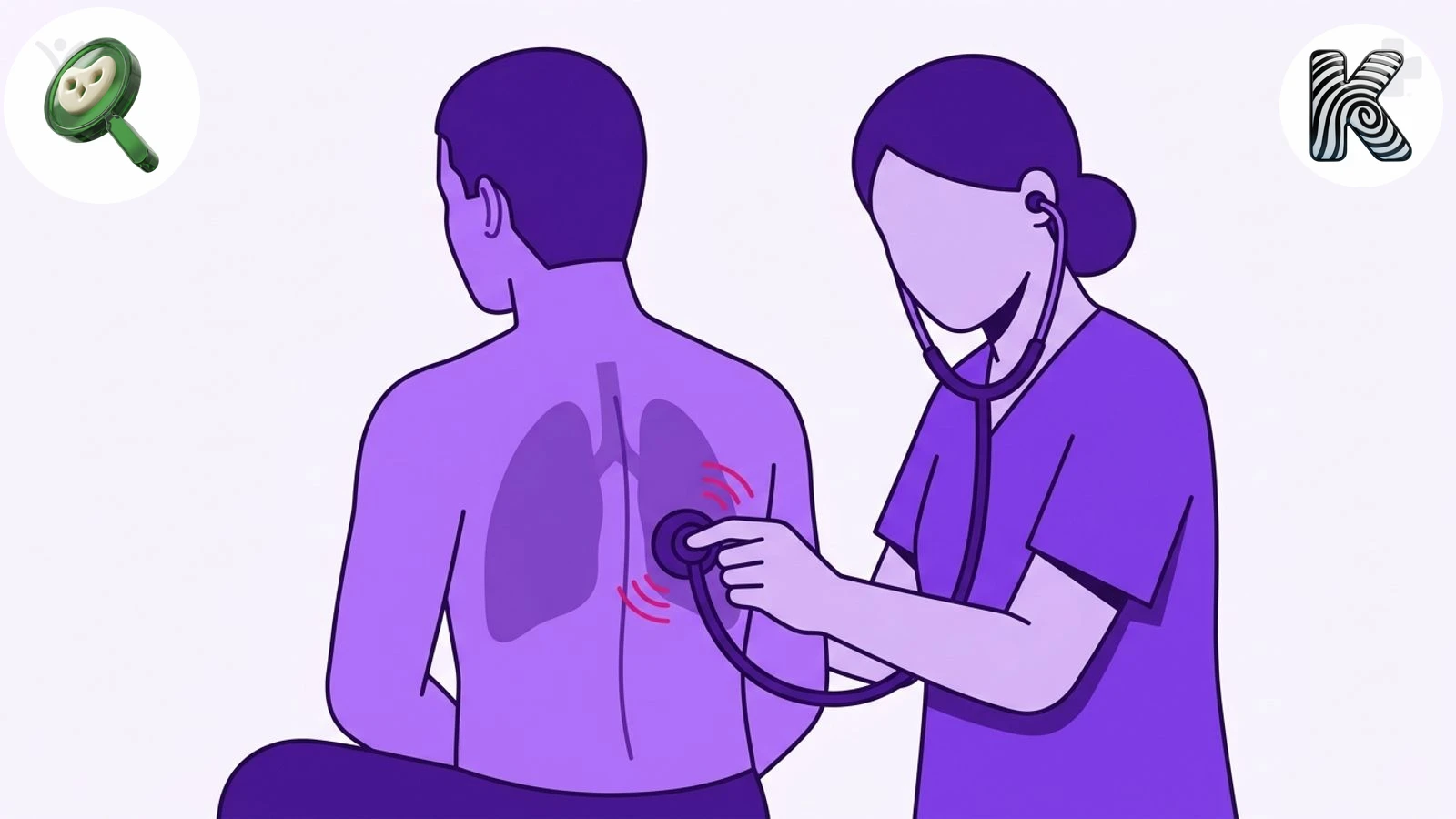 Auscultation pulmonaire : un examen qui oriente, sans pouvoir rassurer
