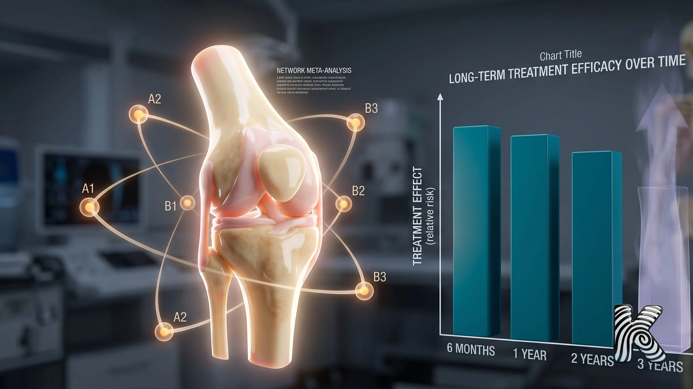 Arthrose du genou : l'exercice aérobie gagne, mais à 24 semaines plus rien ne tient