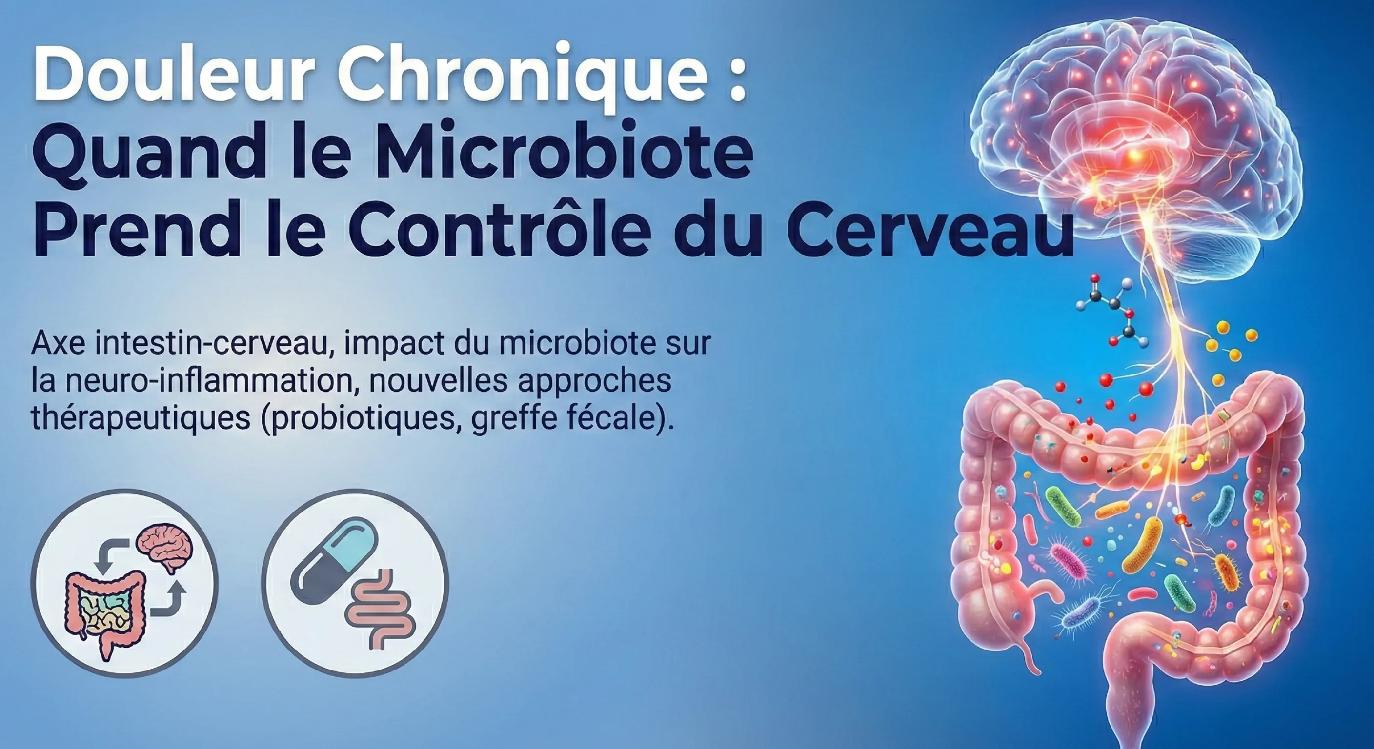 Douleur chronique : Et si tout partait de vos intestins ?