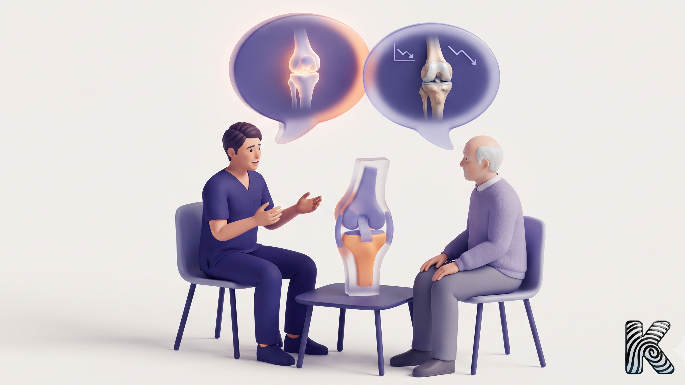 « La kiné va guérir mon arthrose » : le fossé attentes / réalité